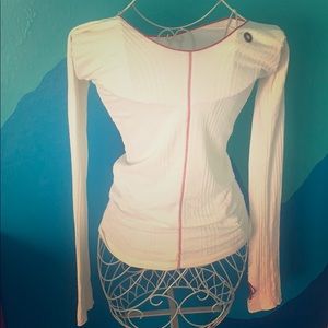 Free People ‘Stocking Shirt’ Thermal w thumb holes